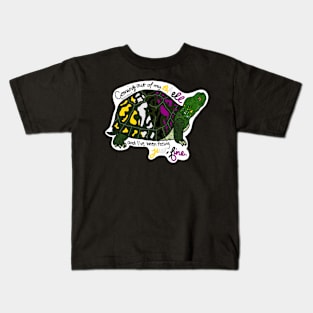 Nonbinary Pride Turtle Kids T-Shirt